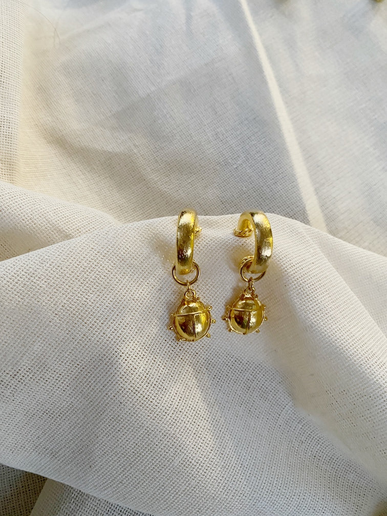 Prosperity Ladybugs Earrings