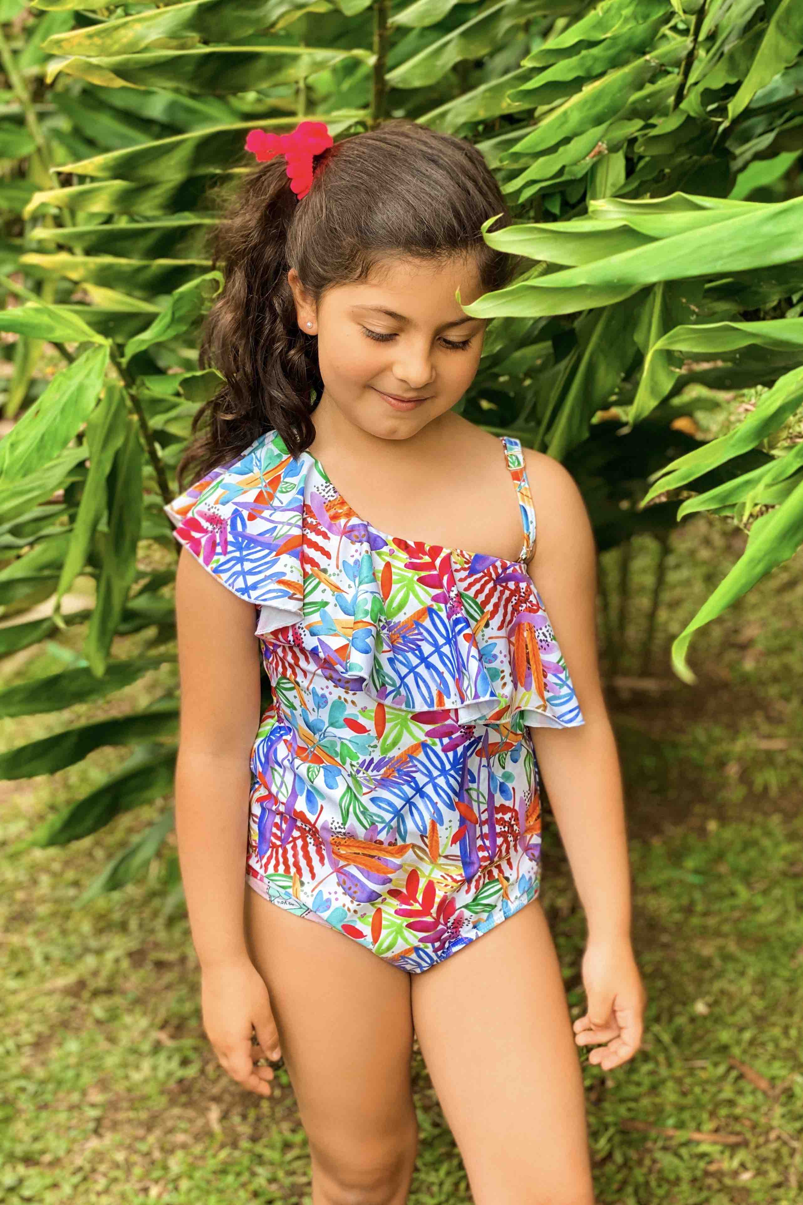 Amalia Multicolor Forest One Piece